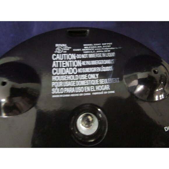 Crock-Pot Little Dipper Stainless Steel Mini Slow Cooker GUC - Picture 3 of 11